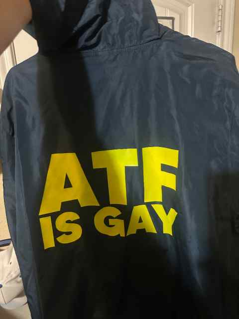 Dirty kid ATF Windbreaker