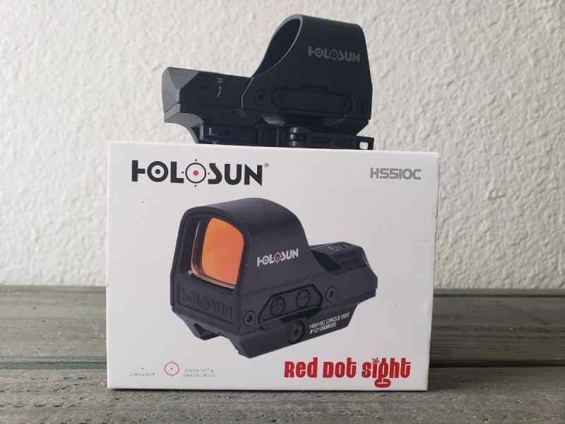 Holosun HS510C RED Illuminated Reflex Sight