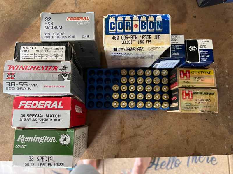 Collection of Various Ammo