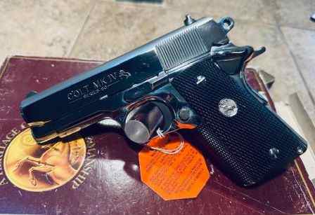 LNIB 1990 Colt Officer&#039;s Model 45ACP 3 1/2&#039;&#039; 