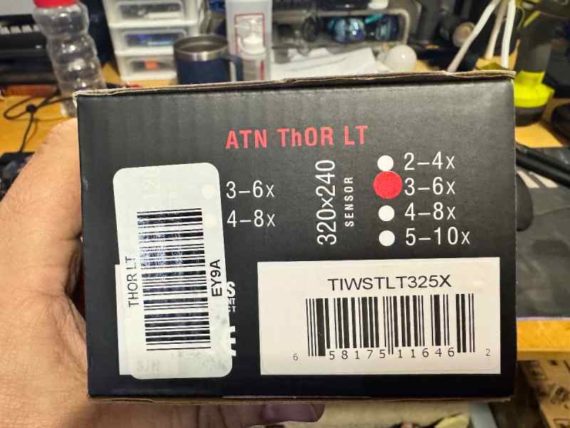ATN Thor LT 320x240 Sensor 3x6
