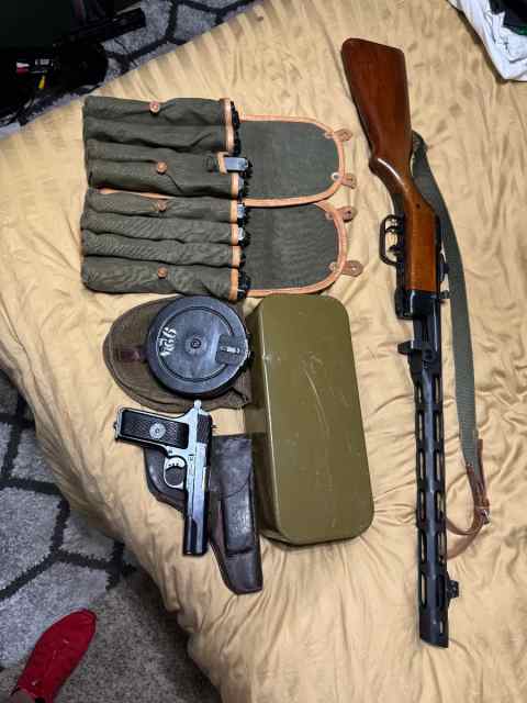 PPSH 41 7.62 tokarev m57