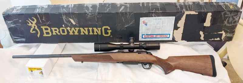 Browning AB3 Hunter 22”, 6.5 CM, Scope, Ammo, NIB