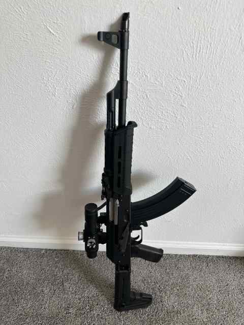 Century Ak47 magpul Zhukov with Russian red dot