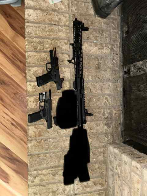 Two pistols and an upper 😏Price drop