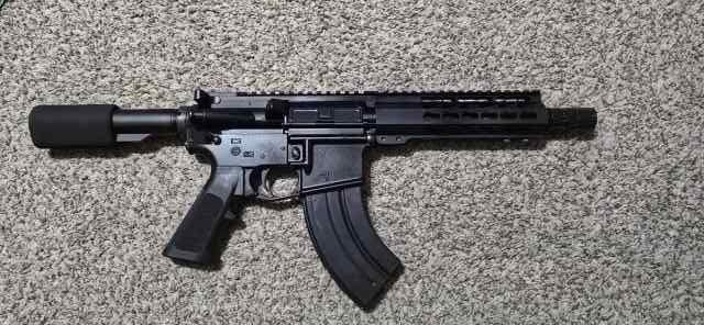 REDUCED - New Aero AR15 Pistol 7.62 