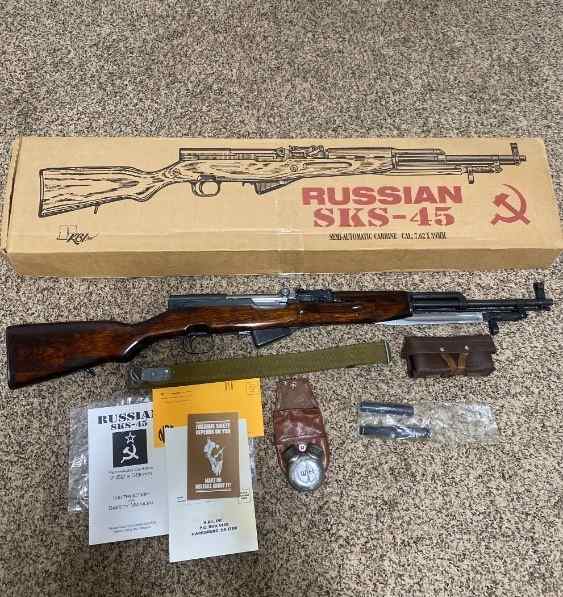 Tula Russian SKS Rifle 7.62x39