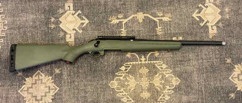 Ruger American in 358 Winchester.