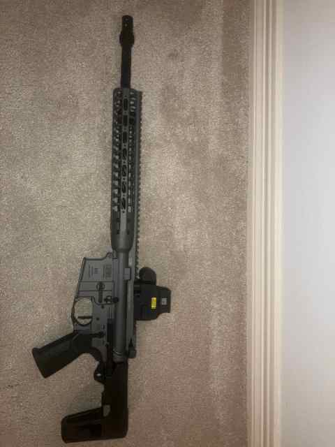 Brand new never fired lwrc with eotech