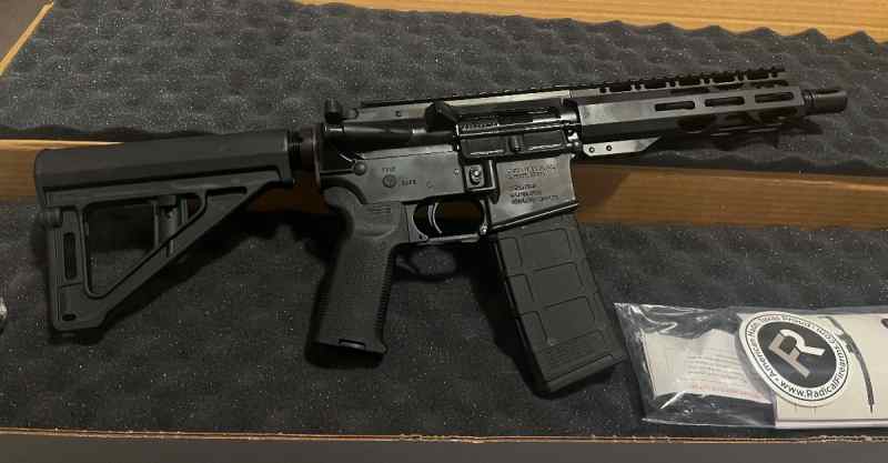 New 7.5in AR Pistol