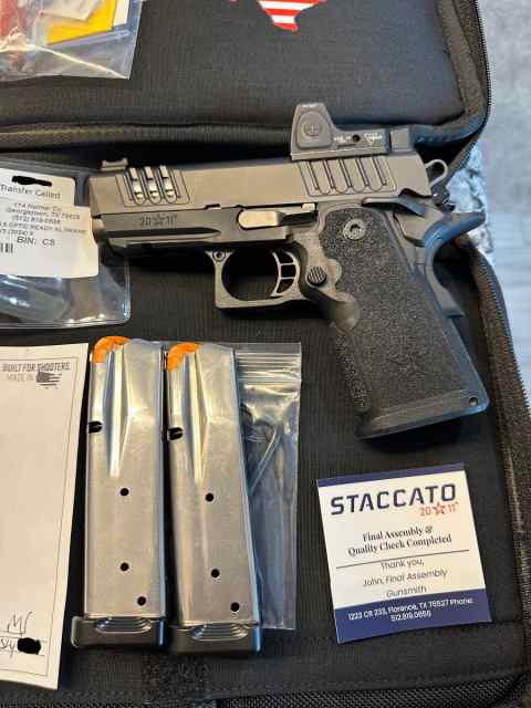 Staccato CS 2024 W/ RMRcc LNIB 