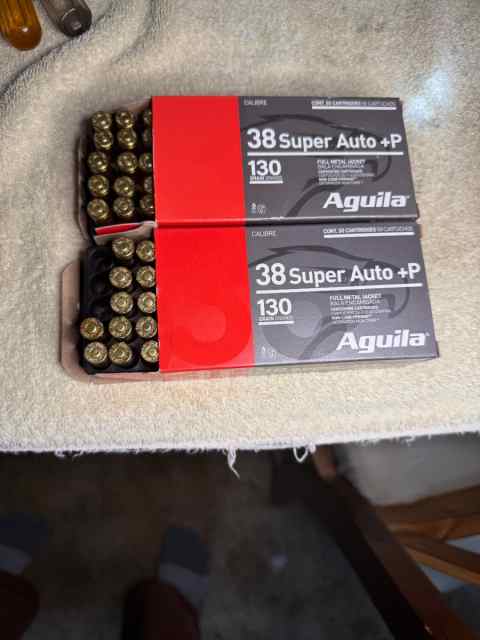 Aguila 38 Super ammunition
