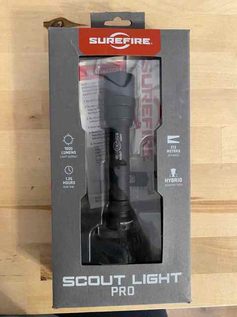 New Surefire Scout Light 640U-BK-PRO