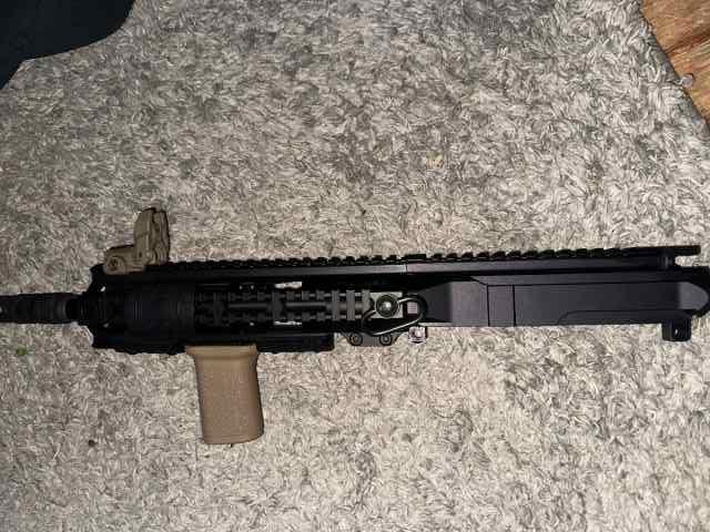 AR 10.5 Quad Rail Billet Adjustable Gas Block