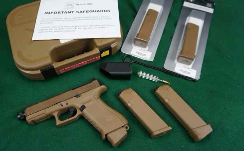 Glock Model 19X MOS 9 9mm 4.5&quot; Threaded Optics 