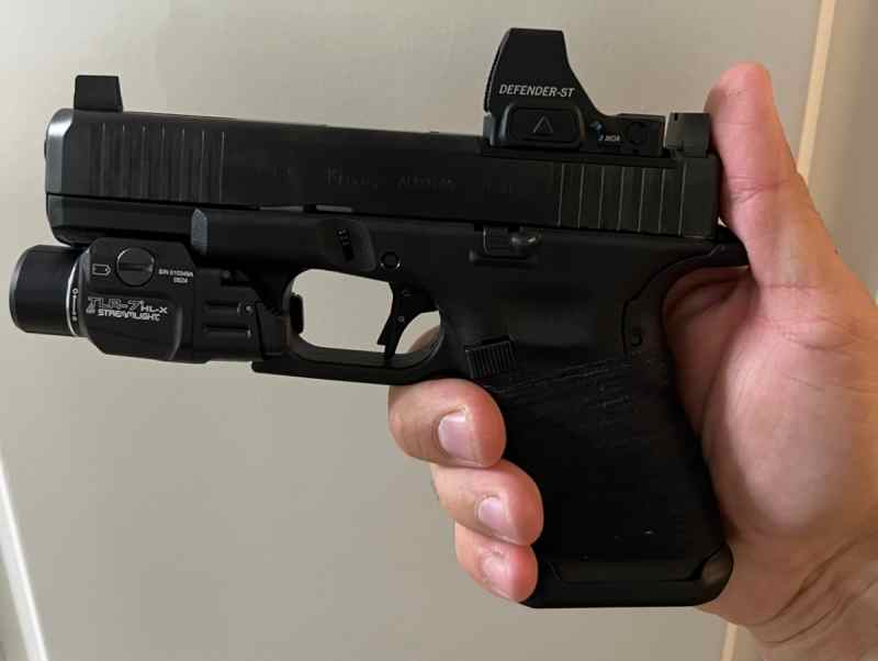 Ported Glock 19 Gen 5 MOS 