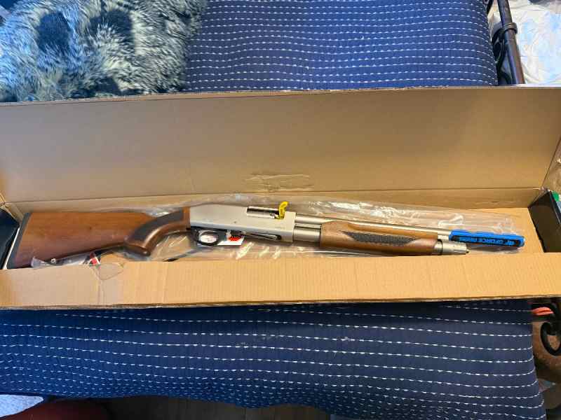 G-Force GF3PN Wood / Nickel 12 GA 18.5&quot; Barrel 3&quot;-