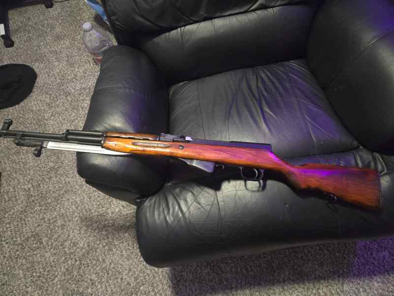 WTT/WTS 1958 russian sks for Finnish mosins