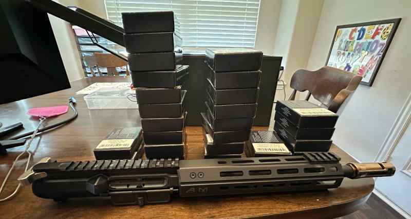 Ar15 upper 300 hammer 11.3” 500+ rounds