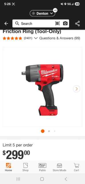 Milwaukee tools for trade 