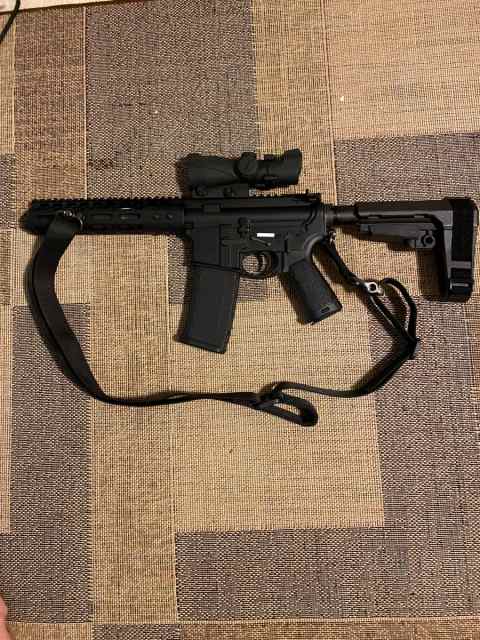 Matrix Arms 7.5&quot; AR15 Pistol in 7.62x39