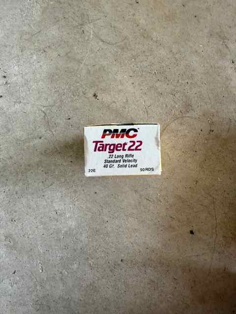 22 Long Rifle ammo