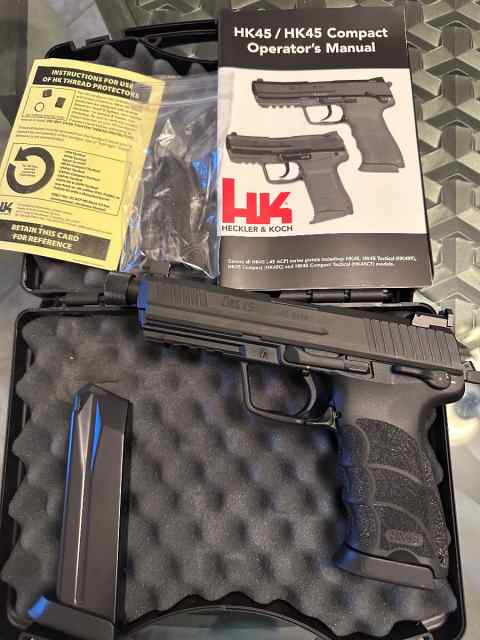 Brand New Heckler &amp; Koch HK45 Tactical V1