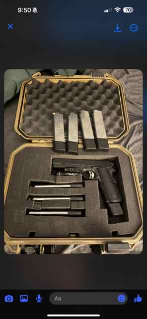 Sig 1911 tac ops