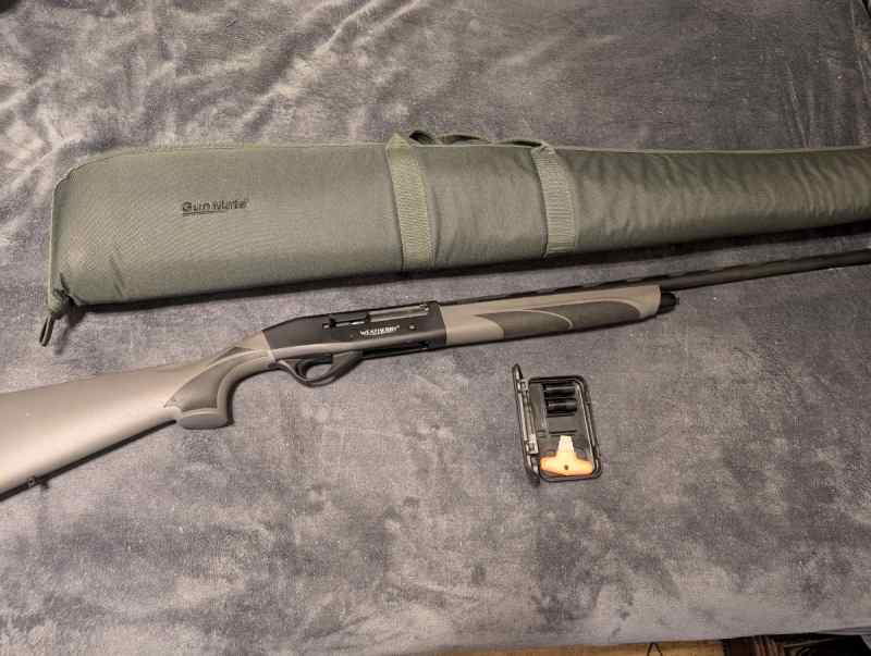 Weatherby Element 20ga gray synthetic shotgun