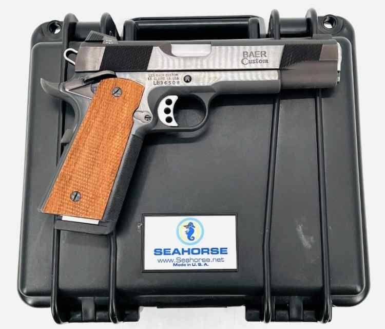 LES BAER 1911 CUSTOM CARRY COMMANCHE 45 ACP BLUE