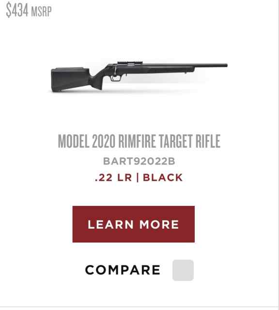 Springfield 2020 Rimfire .22