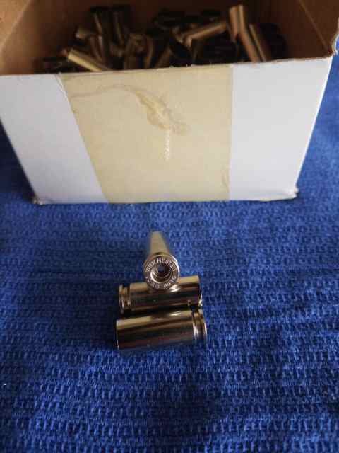 10MM NICKEL PLATED NEW WINCHESTER UNPRIMED CASES #