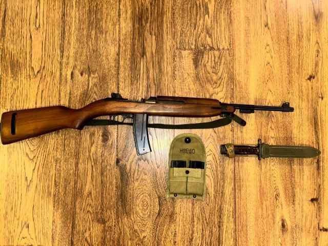 Plainsfield M1 Carbine with accesories and ammo