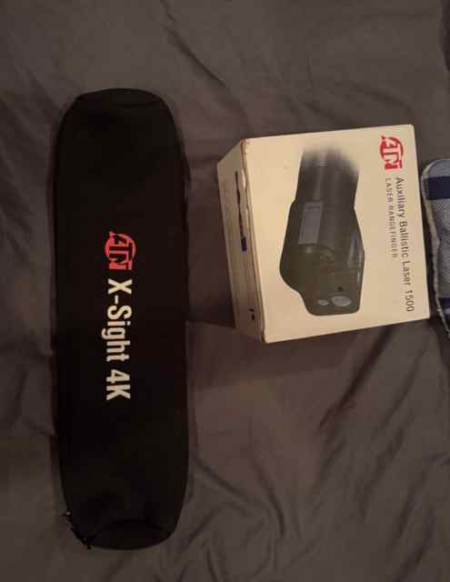 ATN X-Sight 4K Pro 5-20x Smart DayNight Rifle Scope - Black wATN IR850 Rangefi 787303501532