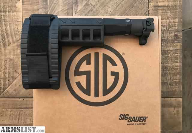 SIG SAUER MPX MCX FOLDING STABILIZING BRACE