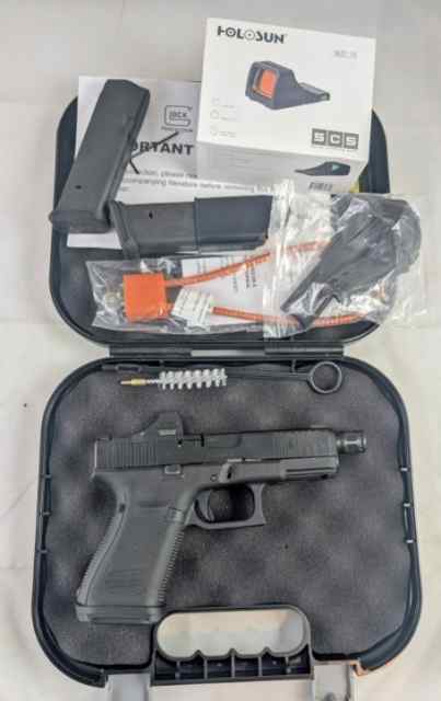 Glock 19 MOS Gen 5 Blue Label