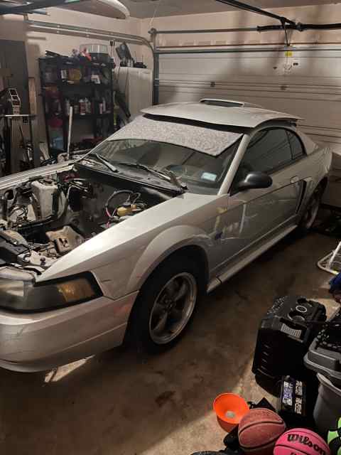 2001 mustang gt roller for trade 