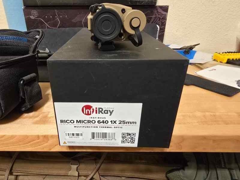 Iray RH-25 THERMAL with clip-on attachment