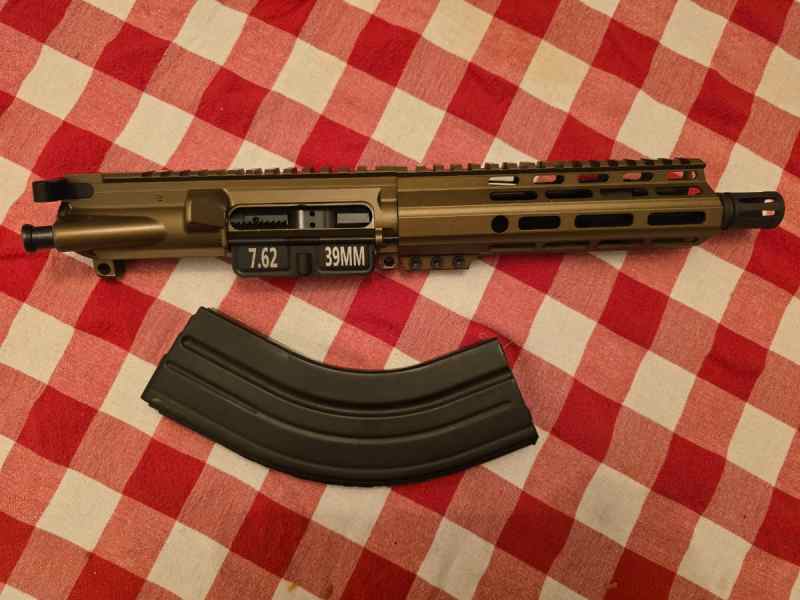 WTS AR 7.62x39 upper/mag only