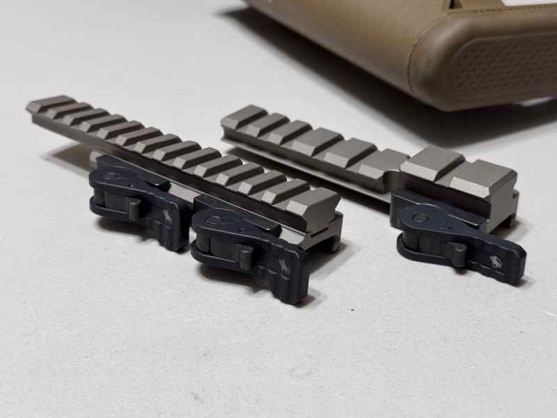 ADM PICATINNY RAIL QD RISER RISERS FDE