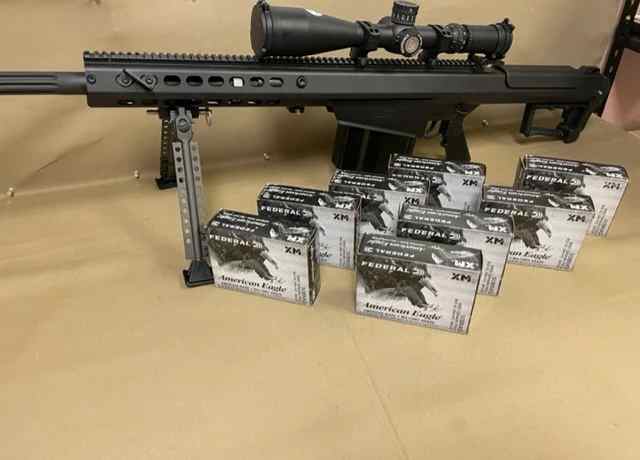 Barrett m107a1 sniper rifle 