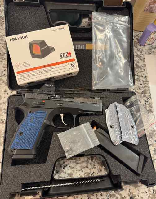 CZ USA Shadow 2 Compact 9mm with Holosun HE507COMP