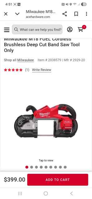 Milwaukee tools trade