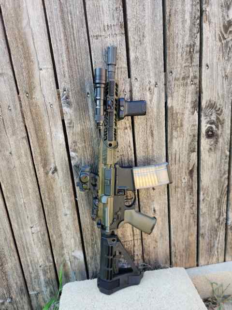 My 10.5 556 for a 300BLK 