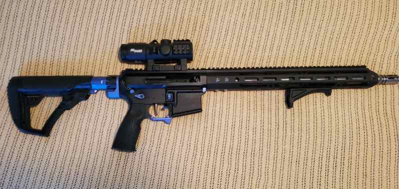 BCA Side Charger AR-15 Build w/ Optic