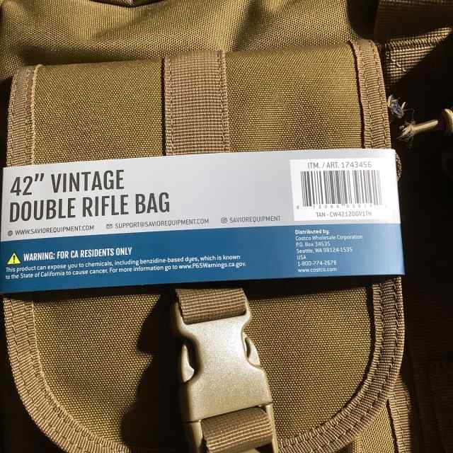 NEW SAVIOR 42” Vintage Double Rifle Bag (2)