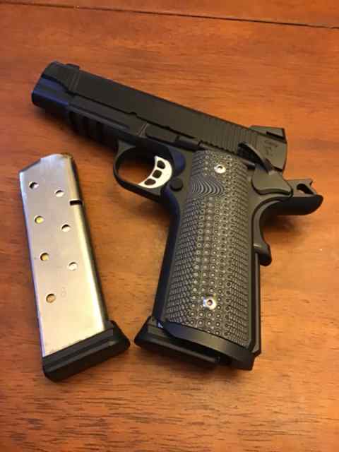 Tisas 45R Carry 4” 1911 45ACP with upgrades