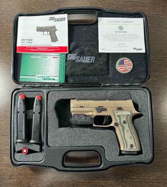 Sig P320 AXG Scorpion Custom Works