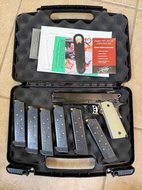 Kimber Warrior 45 5” 1911 6 mags n case price drop