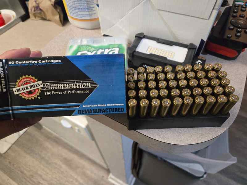 Black Hills 52gr 223 Reman Blue Box 750rds